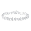 Thumbnail Image 0 of Diamond Star Fashion Bracelet 1/2 ct tw Sterling Silver 7.25"