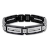 Thumbnail Image 1 of Men's Diamond Bracelet 1/20 ct tw Stainless Steel/Ion-Plating