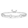 Thumbnail Image 0 of Diamond Mom Bolo Bracelet Sterling Silver