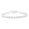 Thumbnail Image 0 of Diamond Fashion Bracelet Sterling Silver 7.25"
