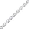 Thumbnail Image 1 of Diamond Fashion Bracelet Sterling Silver 7.25"