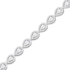 Thumbnail Image 2 of Diamond Fashion Bracelet Sterling Silver 7.25&quot;