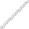 Thumbnail Image 2 of Diamond Fashion Bracelet 1 ct tw 10K White Gold 7&quot;
