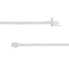 Thumbnail Image 2 of Diamond Bracelet 1 ct tw Round-Cut 10K White Gold 7&quot;