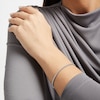 Thumbnail Image 5 of Diamond Bracelet 1 ct tw Round-Cut 10K White Gold 7&quot;