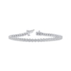 Thumbnail Image 0 of Diamond Line Bracelet 1/2 ct tw Round-cut Sterling Silver