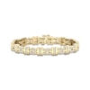 Thumbnail Image 0 of Men's Diamond Bracelet 1/2 ct tw Round-cut 10K Yellow Gold 8.5"