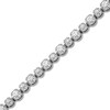 Thumbnail Image 3 of Forever Connected Diamond Bracelet 1 ct tw Round-Cut 10K White Gold 7.25&quot;