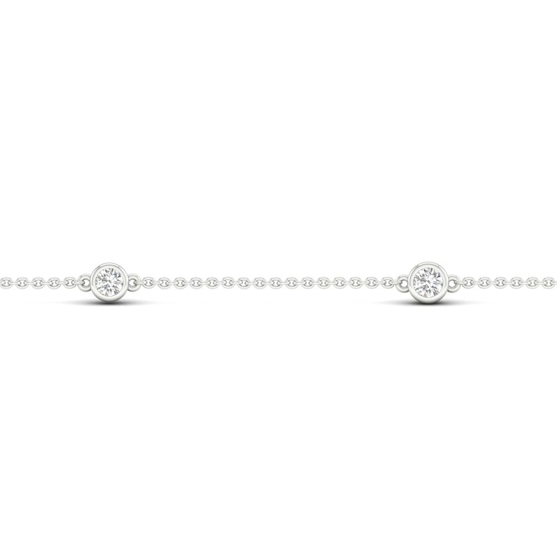 Lab-Created Diamonds by KAY Bracelet 1 ct tw 14K White Gold 7.25"