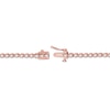 Thumbnail Image 3 of Diamond Tennis Bracelet 1 ct tw Round-cut 10K Rose Gold 7&quot;