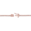 Thumbnail Image 2 of Diamond Tennis Bracelet 1 ct tw Round-cut 10K Rose Gold 7"