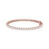 Thumbnail Image 1 of Diamond Tennis Bracelet 2 ct tw Round-cut 10K Rose Gold 7&quot;