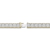 Thumbnail Image 2 of Men's Diamond Large Tennis Bracelet 2 ct tw Round-cut 10K Yellow Gold 8.5"