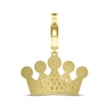 Thumbnail Image 4 of Men's Diamond Crown Pendant 1 ct tw Round-cut 10K Yellow Gold