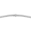 Thumbnail Image 2 of Men's Diamond Necklace 2- 1/2 ct tw Round-cut 10K White Gold 20.25"
