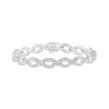 Thumbnail Image 0 of Diamond Link Bracelet 1/3 ct tw Round-cut Sterling Silver 7"