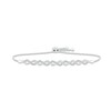 Thumbnail Image 0 of Diamond Infinity Bolo Bracelet 1/5 ct tw Round-cut Sterling Silver
