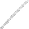 Diamond Line Bracelet 7 ct tw Marquise-cut 14K White Gold 7.25"