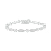 Thumbnail Image 1 of Diamond Bracelet 1/4 ct tw Round-cut 10K White Gold