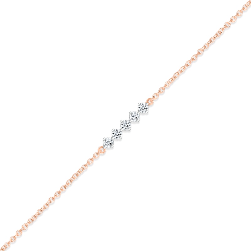 Women Girl Titanium Stainless Steel Rose Gold Love Letter Anklet