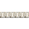 Thumbnail Image 2 of Men's Diamond Angled Curb Bracelet 10K Yellow Gold 8.5&quot;