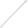 Thumbnail Image 2 of KAY Lab-Grown Diamonds Line Bracelet 8 ct tw 14K White Gold 7&quot;