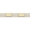 Thumbnail Image 2 of Men's Link Bracelet 3 ct tw Baguette & Round-cut 10K Yellow Gold 8.5&quot;