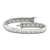 Thumbnail Image 1 of Men's KAY Lab-Grown Diamonds Link Bracelet 5 ct tw Round-cut 14K White Gold 8.5&quot;