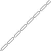 Thumbnail Image 1 of Diamond Paperclip Bracelet 1/15 ct tw Round-cut Sterling Silver 7.25"