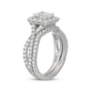 Thumbnail Image 2 of Neil Lane Artistry Cushion-Cut Lab-Grown Diamond Halo Bridal Set 2 ct tw 14K White Gold