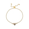 Thumbnail Image 1 of Le Vian Diamond Bee Bolo Bracelet 1/4 ct tw 14K Honey Gold 9.5"