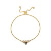 Thumbnail Image 1 of Le Vian Diamond Bee Bolo Bracelet 1/4 ct tw 14K Honey Gold 9.5"