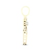Thumbnail Image 3 of Men's Diamond Slanted Crown Cross Charm 1/2 ct tw 10K Yellow Gold