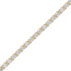 Thumbnail Image 1 of Diamond S-Link Tennis Bracelet 5 ct tw 10K Yellow Gold 7"