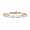 Thumbnail Image 0 of Diamond Grid Link Bracelet 2 ct tw 10K Yellow Gold 7"