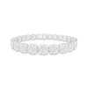 Thumbnail Image 0 of Multi-Diamond Cushion Link Bracelet 1/4 ct tw 10K White Gold 7.25"