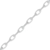 Thumbnail Image 2 of Diamond Oval Link Bracelet 1/10 ct tw Sterling Silver 7.25”