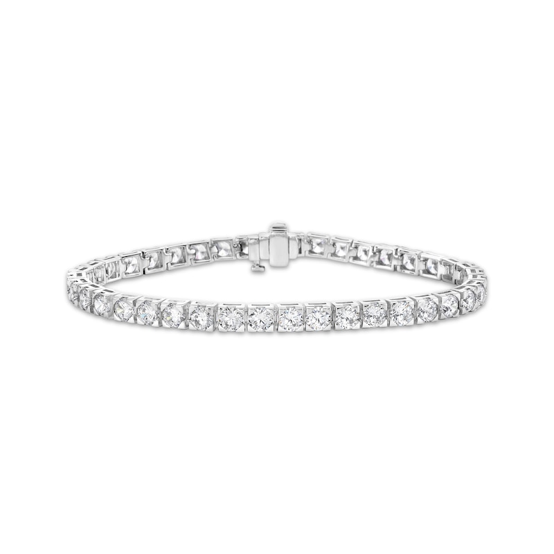 Main Image 1 of Diamond Tennis Bracelet 10 ct tw 14K White Gold 7”