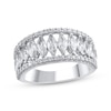 Thumbnail Image 0 of Lab-Created Diamonds by KAY Marquise-Cut Anniversary Band 2 ct tw 14K White Gold