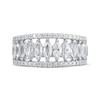 Thumbnail Image 2 of Lab-Created Diamonds by KAY Marquise-Cut Anniversary Band 2 ct tw 14K White Gold