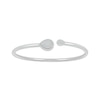 Thumbnail Image 1 of Multi-Diamond Teardrop Cuff Bracelet 1/4 ct tw Sterling Silver