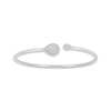 Thumbnail Image 0 of Multi-Diamond Teardrop Cuff Bracelet 1/4 ct tw Sterling Silver