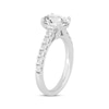 Thumbnail Image 2 of Now + Forever Lab-Grown Diamonds Oval-Cut Engagement Ring 2-1/2 ct tw 14K White Gold