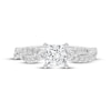 Thumbnail Image 3 of Now + Forever Lab-Grown Diamonds Princess-Cut Twist Engagement Ring 1 ct tw 14K White Gold