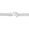 Thumbnail Image 2 of Diamond Infinity & Marquise Link Tennis Bracelet 1/4 ct tw Sterling Silver 7.25"
