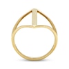 Thumbnail Image 3 of Open Vertical Bar Ring 10K Yellow Gold
