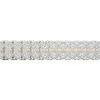 Thumbnail Image 2 of Men's Diamond Two-Row Bracelet 4-1/2 ct tw 14K Yellow Gold 8.5&quot;
