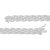 Thumbnail Image 2 of Diamond Braided Link Bracelet 3 ct tw 10K White Gold 7&quot;