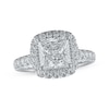 Thumbnail Image 1 of Now + Forever Lab-Grown Diamonds Princess-Cut Engagement Ring 2-3/4 ct tw 14K White Gold
