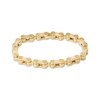 Thumbnail Image 1 of Men's Bicycle Chain Bracelet Solid 10K Yellow Gold 8.25&quot;